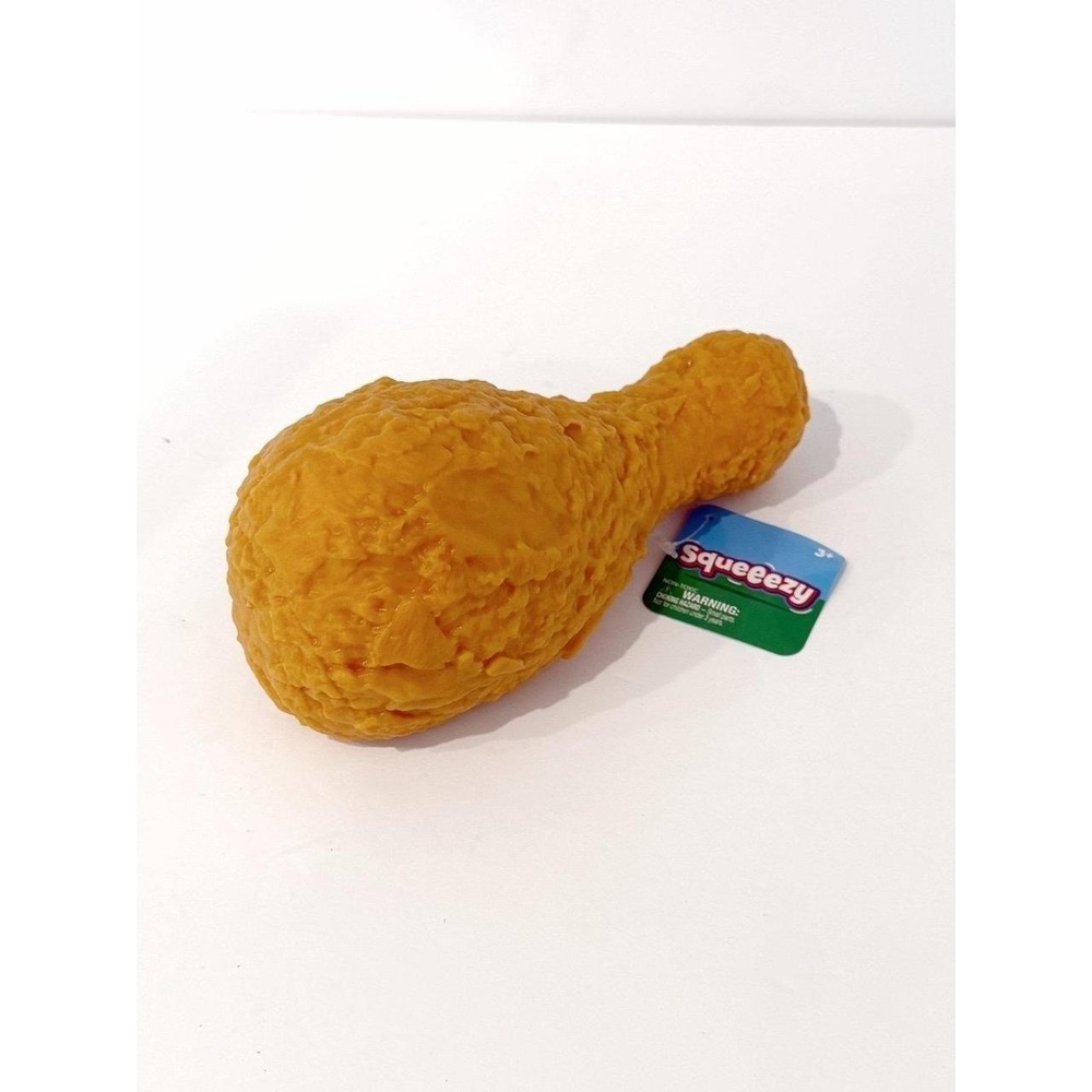 Viral TikTok jumbo chicken leg squishy squeeezy toy